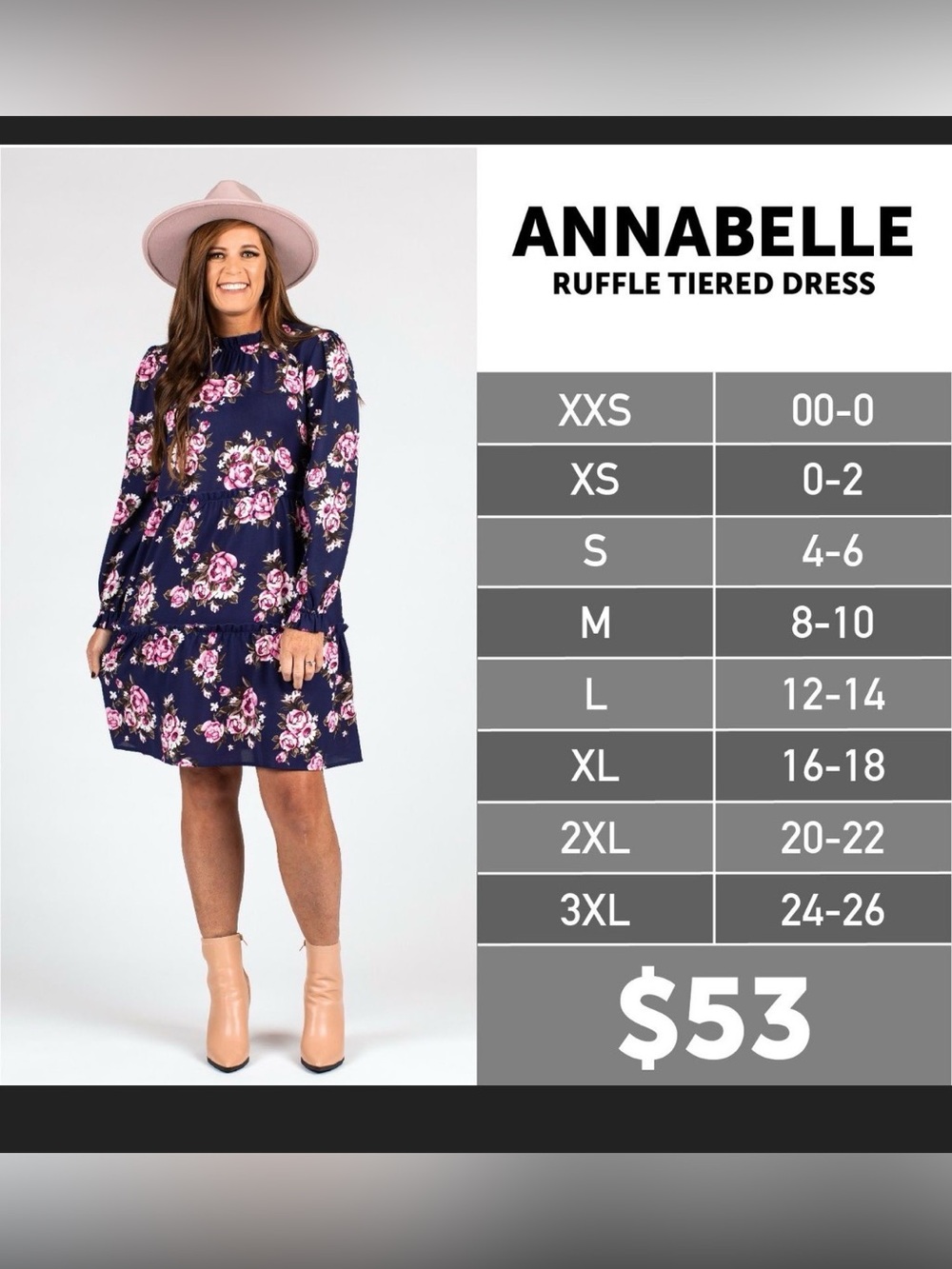 Lularoe Annabelle Dress - Picture 6 of 6